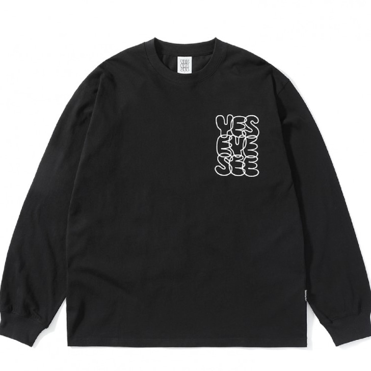 SEVENTEEN スングァン着用 C-Logo L/S Black 韓国ファッション 【正規品】