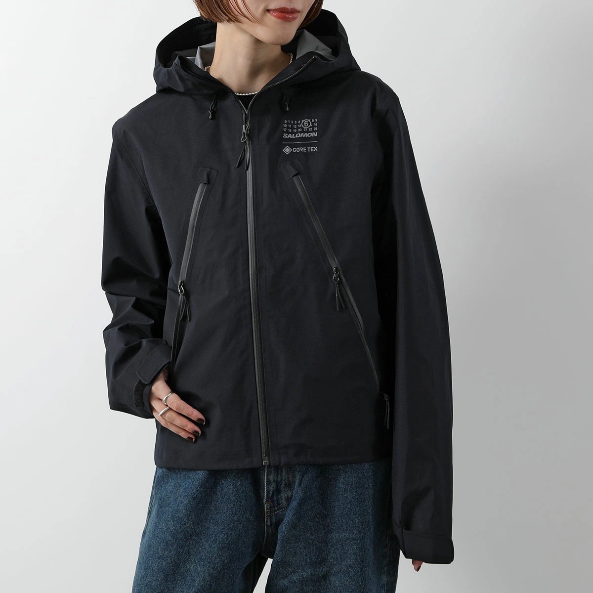 MM6 × SALOMON エムエムシックス メゾンマルジェラ サロモン コラボ ジャケット SH0AM0031 M35200 レディース GORE-TEX SH0AM0031M35200900