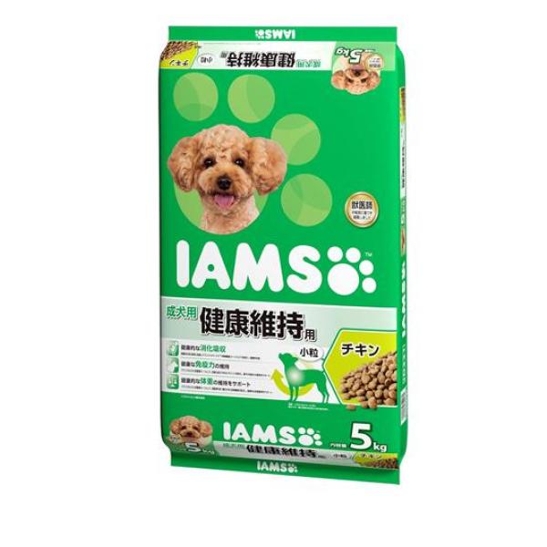 (IAMS) ドッグフード 成犬用 健康維持用 チキン 小粒 5kg