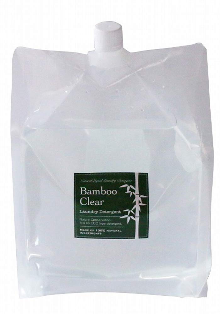バンブークリア BambooClear 天然成分100%の無添加洗濯用竹洗剤 バンブークリア 3L 詰替用 日本製 竹 洗剤