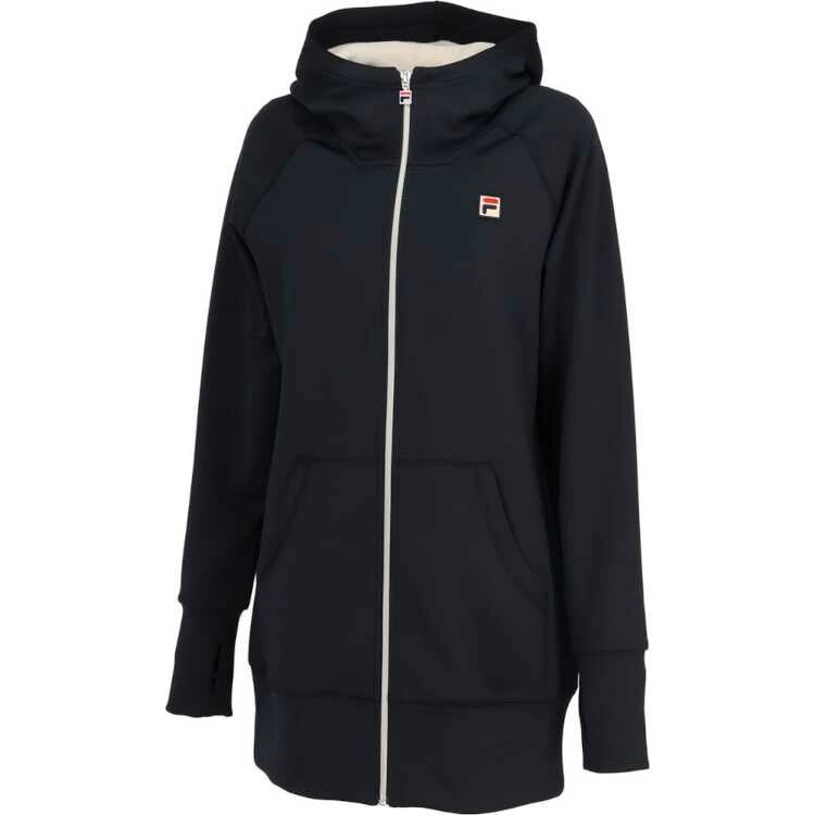 フルジップアップパーカー（レディース） L ブラック #VL2732-08