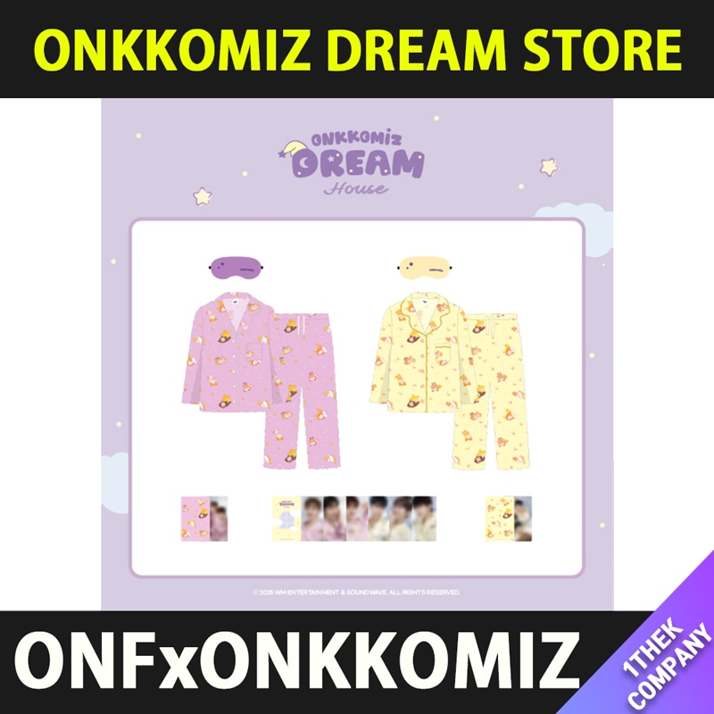 【購入金額特典】（PAJAMA & SLEEP MASK）ONF x ONKKOMIZ POP-UP STORE ONKKOMIZ DREAM STORE