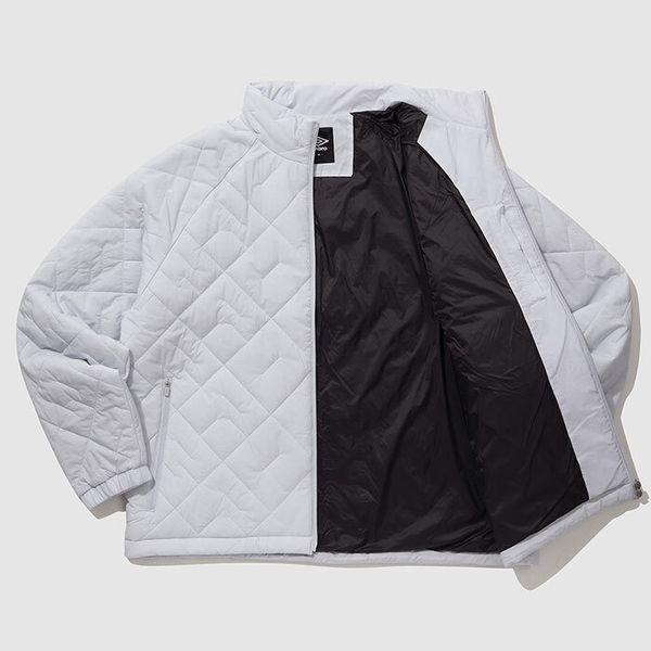 アクティブ レタリング スタンネック キルティング パディング ジャケット UP421SPJO1_P411400893