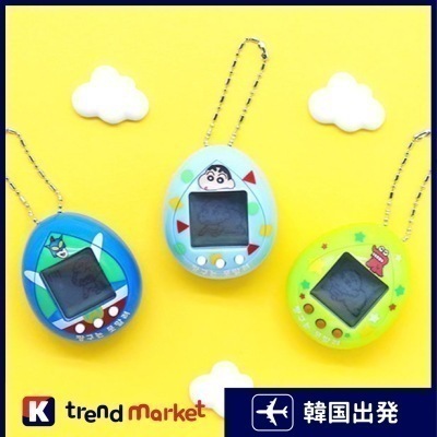 [正規品]クレヨンしんちゃん たまごっち ナノサイズ／日本語説明書付き！ 韓国限定 日本未発売 韓国でしか買えない 公式品 公式ライセンス商品／全3種類／しんちゃん チョコビ アクション仮面