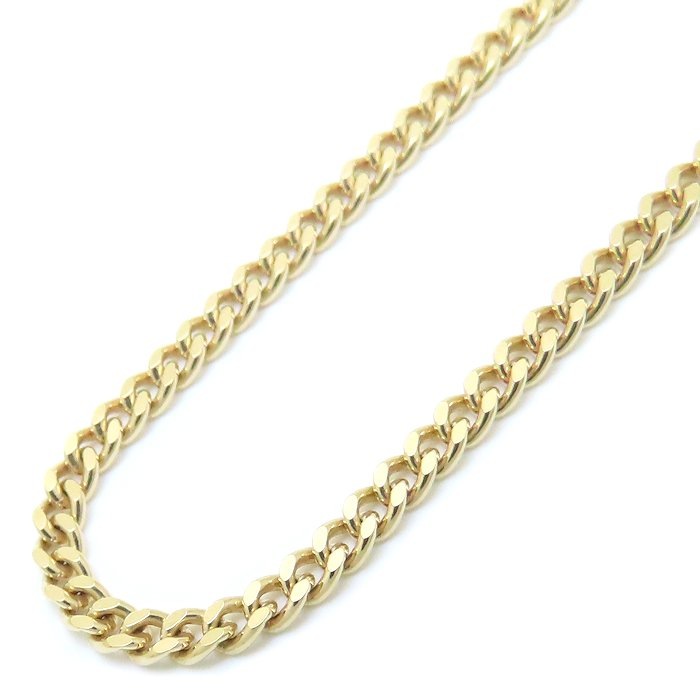 喜平ネックレス K18YG イエローゴールド 2面 シングル 40cm 10.1g/76201【中古】