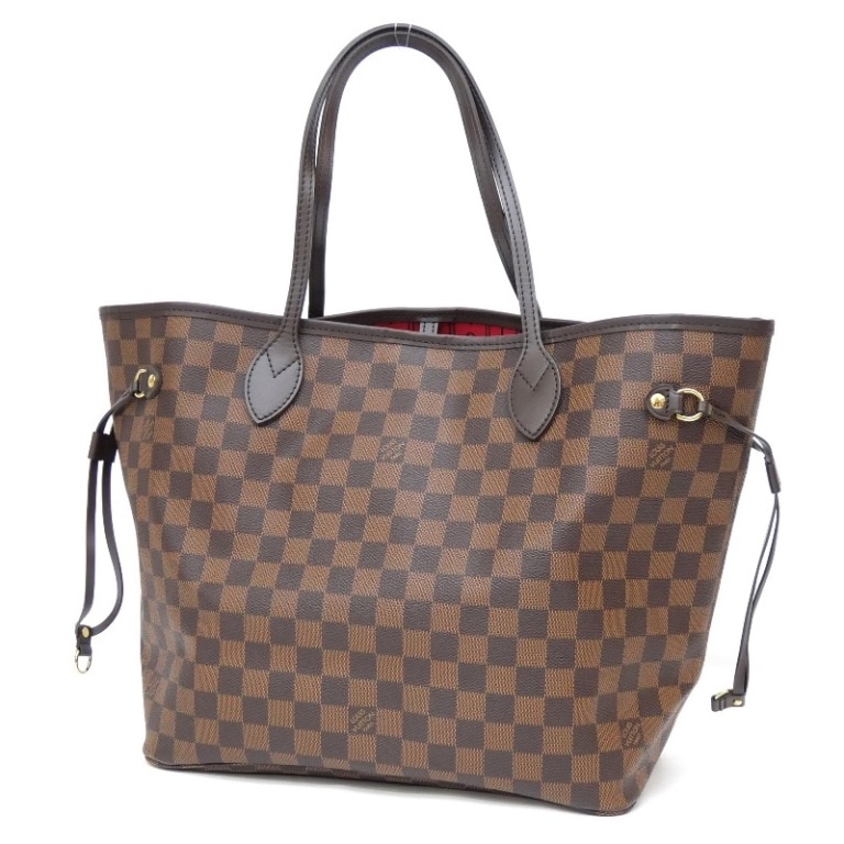 ルイヴィトン LOUISVUITTON トートバッグ ネヴァーフル MM N51105 ダミエ 【中古】(65012)