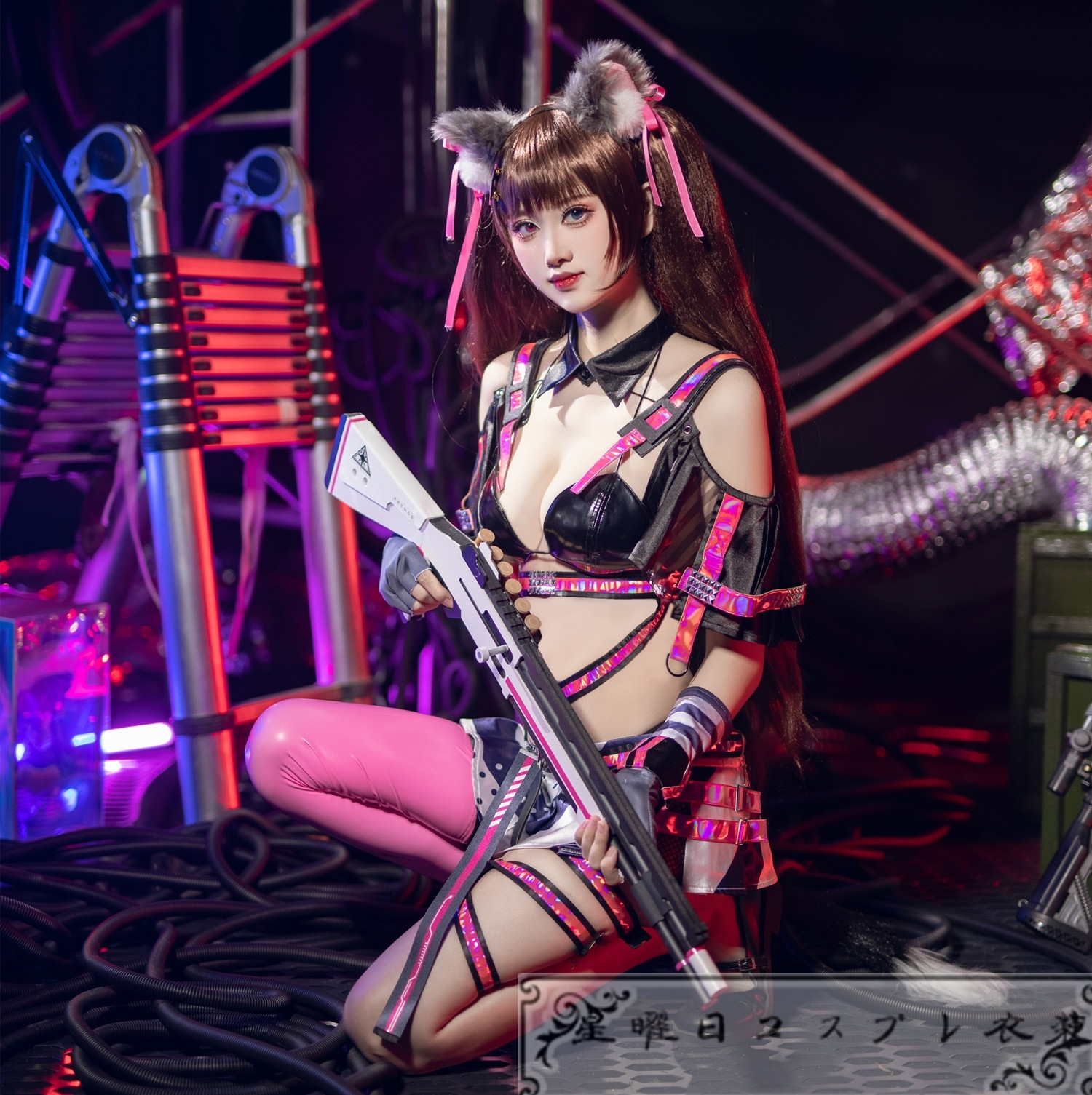 勝利の女神：NIKKE NYANYA PARADISE ネロ コスプレ衣装 コスチューム ハロウィン 変装 仮装