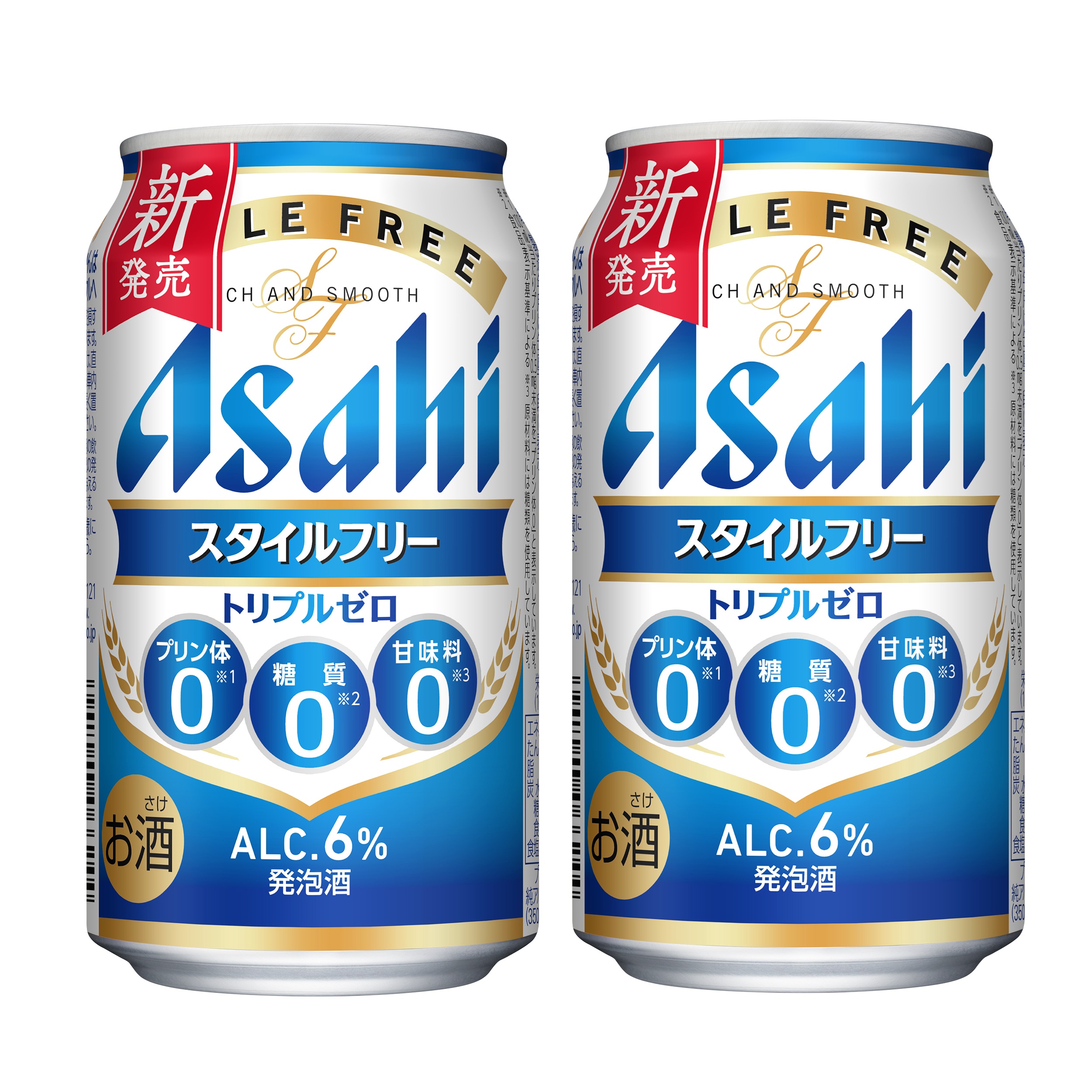 アサヒ スタイルフリー トリプルゼロ 350ml缶 48本 アサヒビール 発泡酒 プリン体 ゼロ 糖質ゼロ 機能性ビール