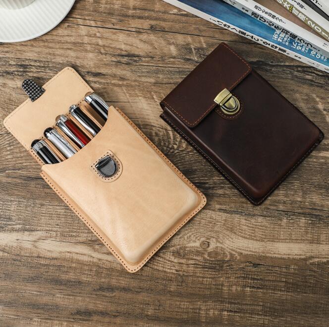 今がチャンス本革 ペンケース 5本差し シンプル おしゃれ コンパクト 軽い 小さめ スリム 筆箱 ふで箱 万年筆 ふでばこ ペン ポーチ 革小物 文房具 文具 収納 ギフト 父の日 贈り物 入学祝い