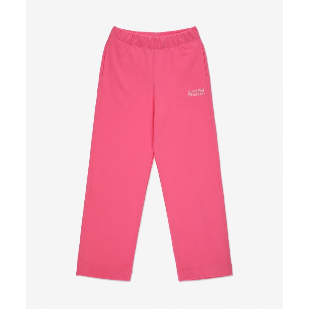 GANNI 女性用ルーズフィットスウェットパンツ-シュガープラム/ T3382393