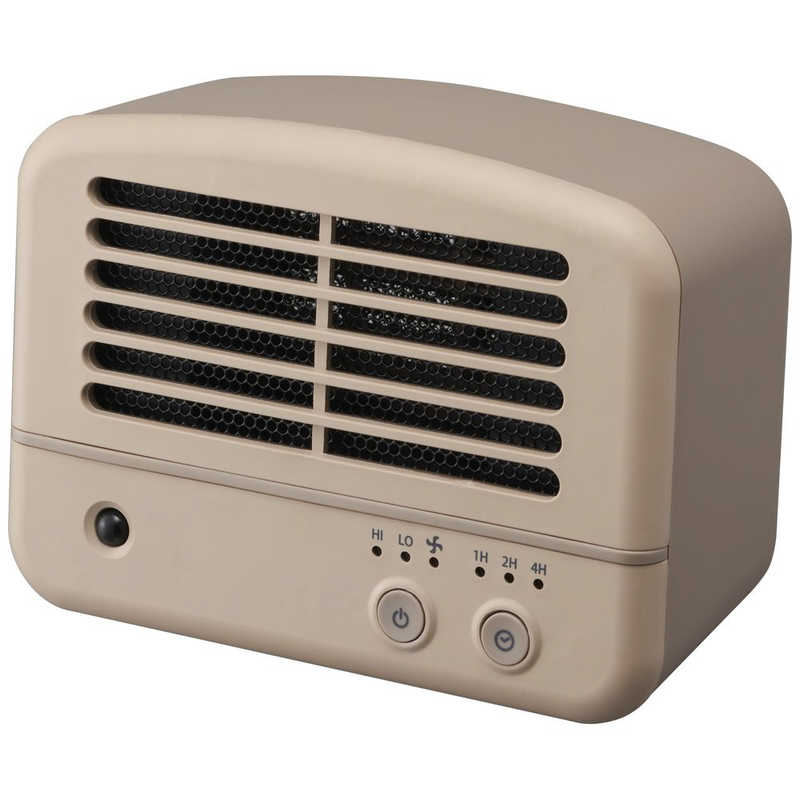 ドウシシャ　リモコン付パーソナルセラミックヒーター モカ　CHY-063MC