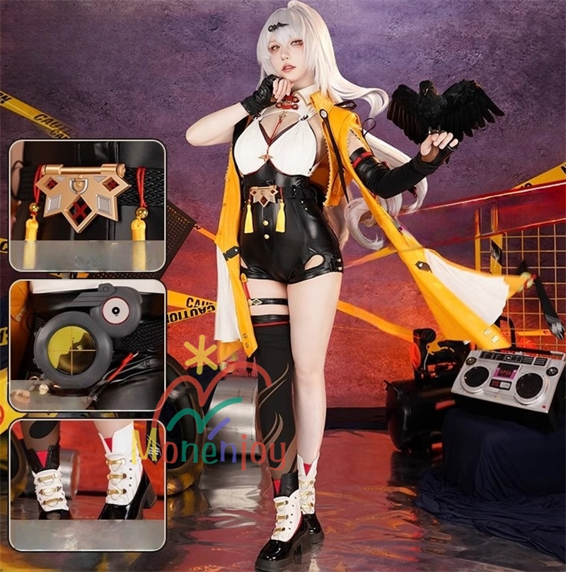 Monenjoy ゼンレスゾーンゼロ 儀玄 コスプレ衣装　イーシェン　パーティ　コスチューム