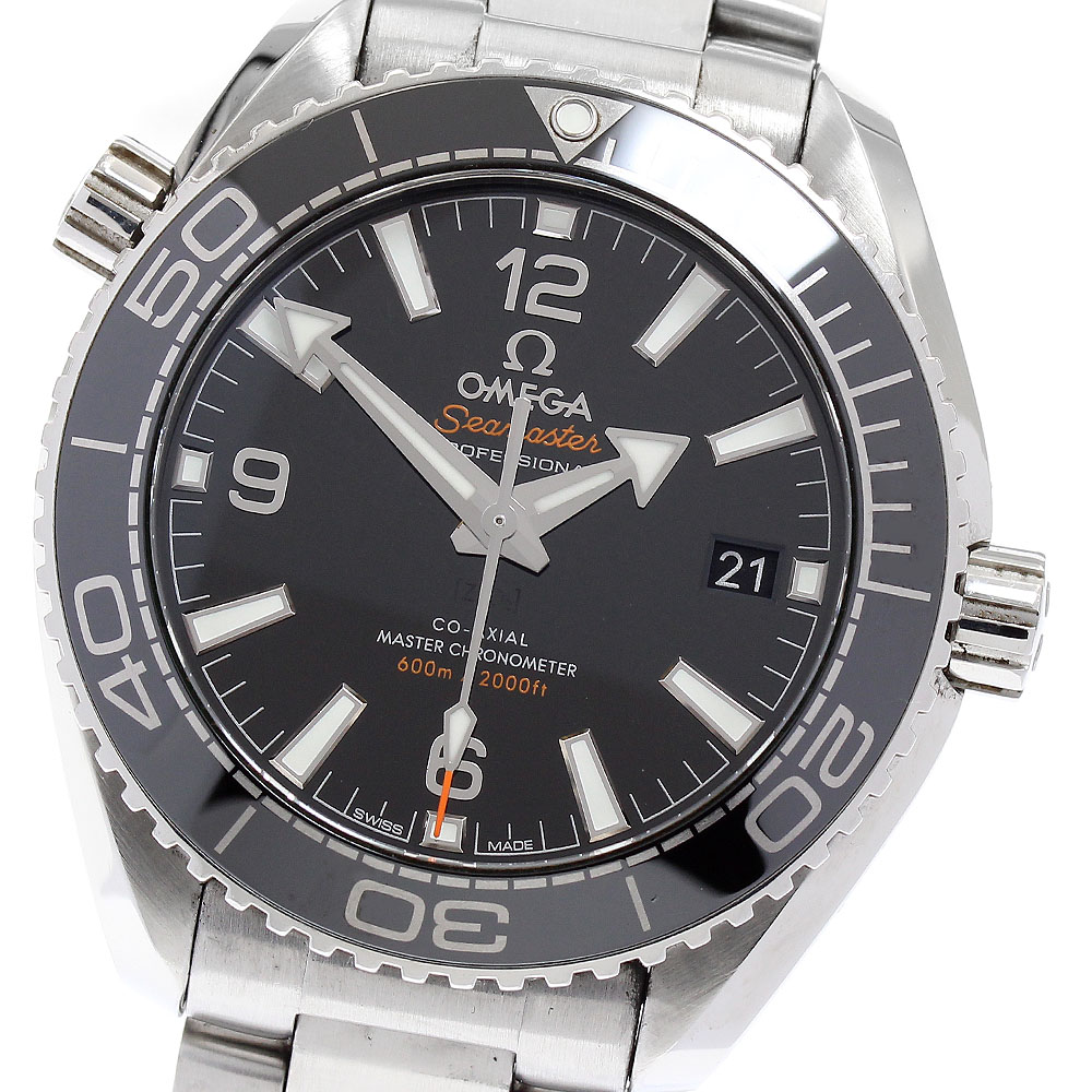オメガ OMEGA 215.30.40.20.01.001 シーマスター プラネットオーシャン デイト 自動巻き メンズ _869055【中古】