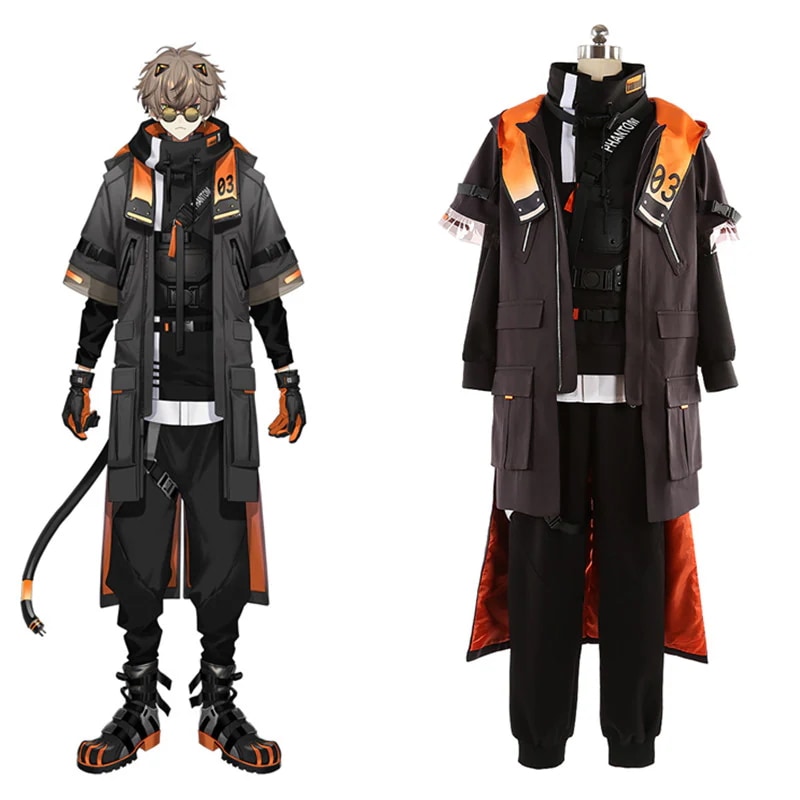 [今日は安い-出荷が早い]VTuber バーチャルライバー Alban Knox アルバーン ノックス コスプレ コスチューム品質良い 店舗お勧め