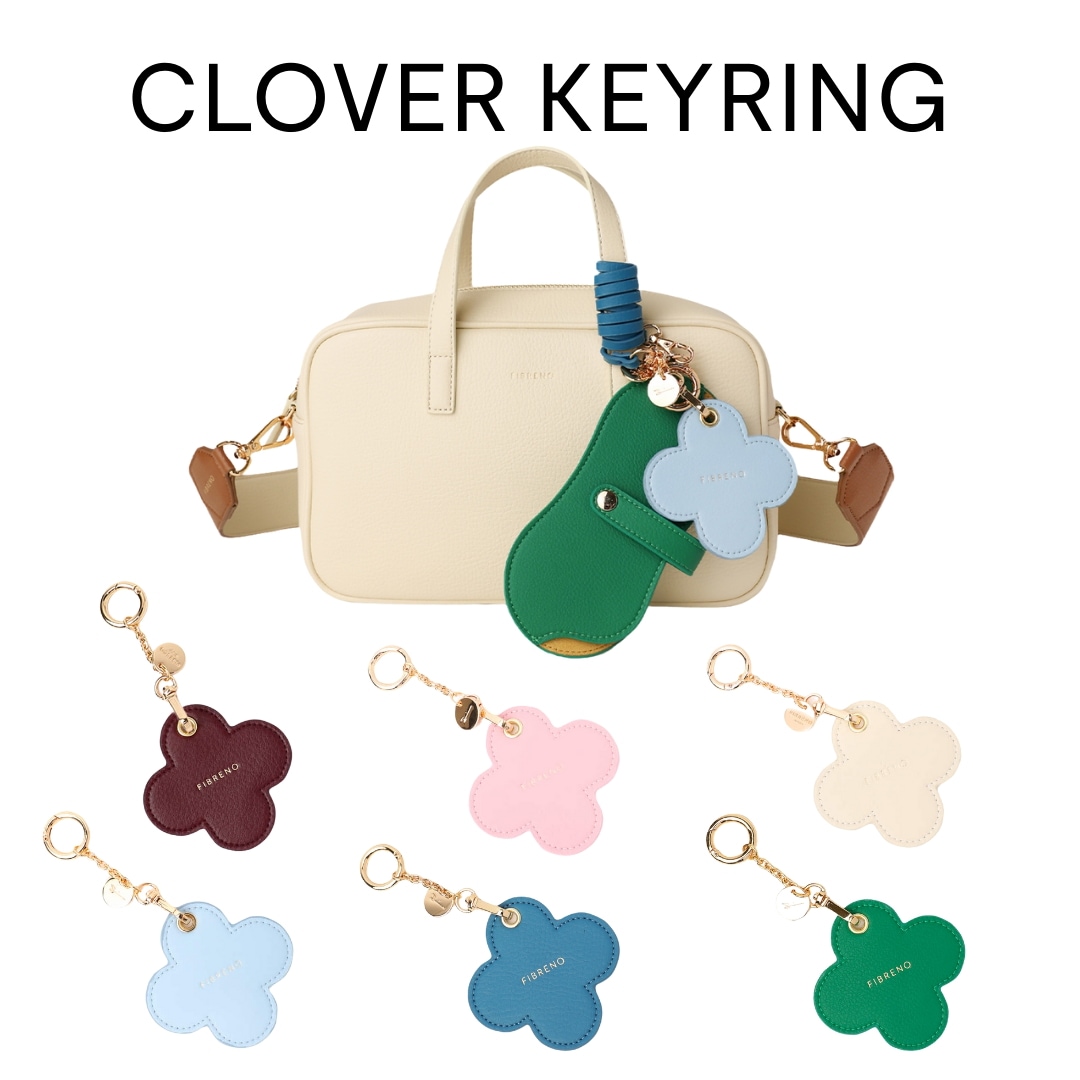 CLOVER KEYRING /クローバー型のキーリング