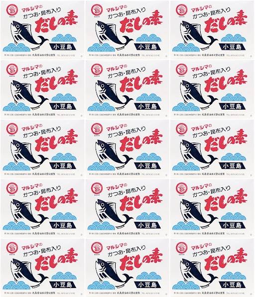 マルシマのかつお昆布入り だしの素 50袋 500g 15個セット