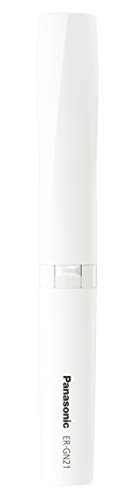 他サイト： パナソニック Panasonic ER-GN21-W [エチケットカッター スリム 白] / 鼻毛カッター エチケットカッター メンズ 眉毛 ヒゲ 耳の商品画像