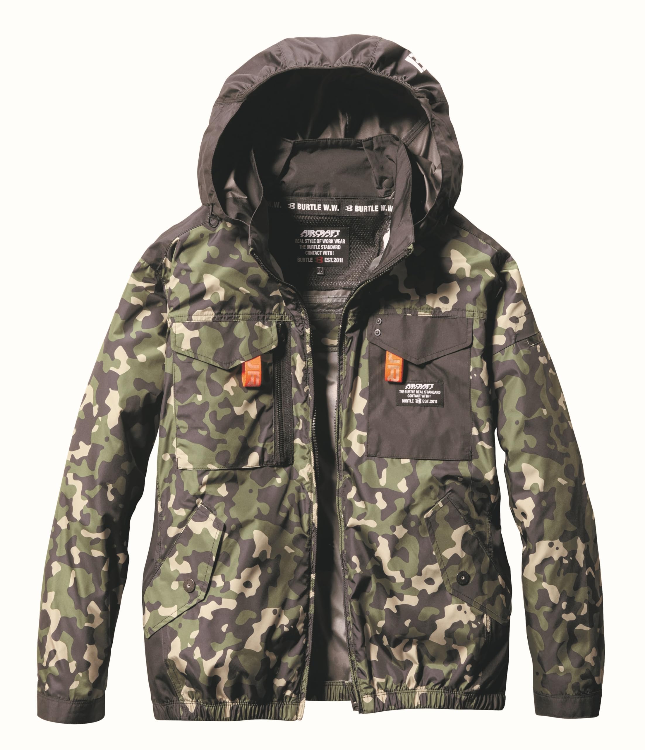 BURTLE バートル エアークラフトタクティカルブルゾン(ユニセックス) 春夏用 マーリン AC1151 67 M 6,661円