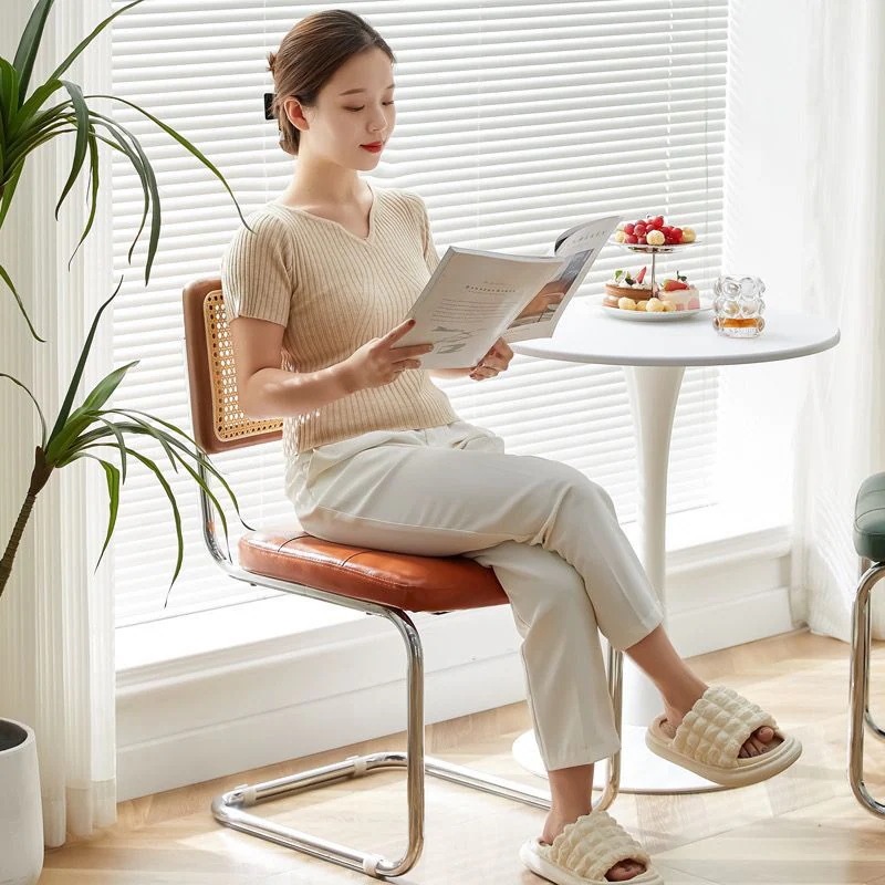 ソファ椅子椅子ラタン 北欧 デスクチェア 合成革 インテリア オフィスチェアリビングチェア 食卓チェア 籐編み リプロダクト ナチュラル 韓国 イス ラタンチェア ダイニングチェア カフェチェア