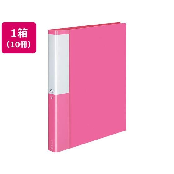 クリヤーブック POSITY差替式A4 30穴背幅33 ピンク10冊 コクヨ P3ﾗ-L730NP