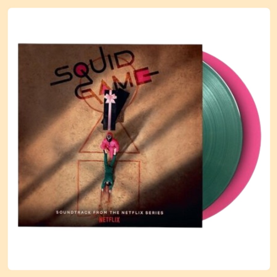[NETFLIX]イカゲーム シーズン1-3 OST [ピンク/グリーンカラー 180g 2LP]