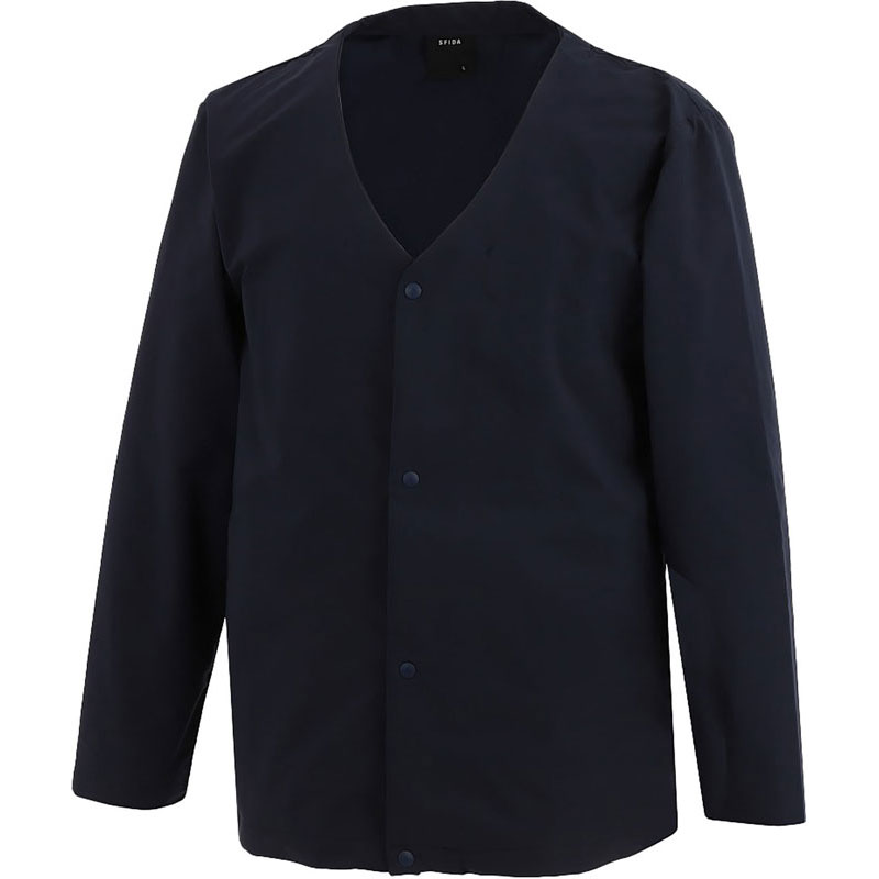 SOFTSHELL ノーカラージャケット フットサル その他ジャケット sa25110-nvy