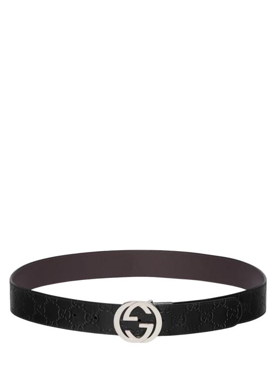 GUCCI Men Belts 473030 CWCWN1070 BLACK