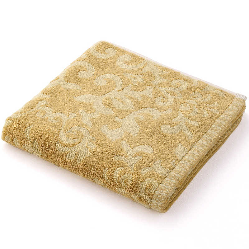 タオル美術館　アラベスク バスタオル イエロー 今治