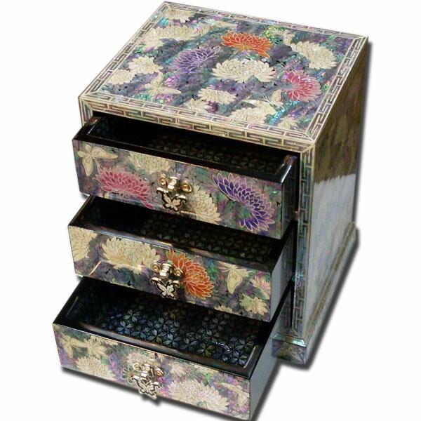 全国送料無料！ 韓国の伝統を伝えるアンティーク漆器宝石箱