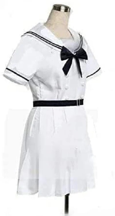 新作入荷乃木坂46 ガールズルール 白 制服 ワンピースタイプ コスチューム コスプレ 制服