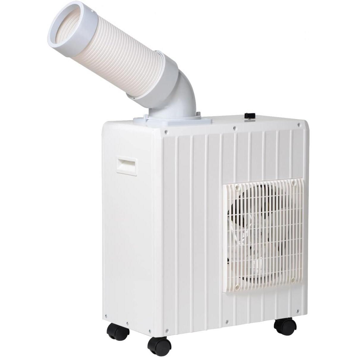 【在庫有・即納】 [山善] ミニ スポットエアコン 【工事不要】 業務用 キャスター付き 3Lドレンタンク付 除湿水排水 MSA-Y185