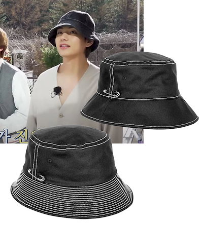BTS V テテ着用 LMC Bucket Hat バケットハット Qoo10] マクバリー MCBRY BTS Vラップモン 着用
