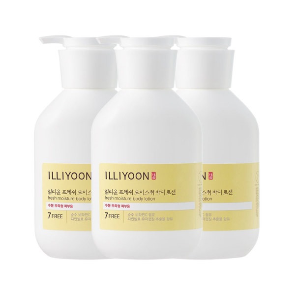 イリユン フレッシュモイスチャー ボディローション 350ML 3個