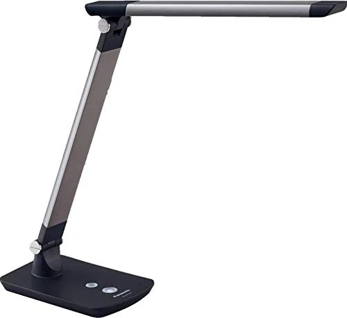 パナソニック LEDデスクライト 置き型 文字くっきり光 折り畳み可 昼光色 調光機能付 ダークグレー SQ-LD310-K