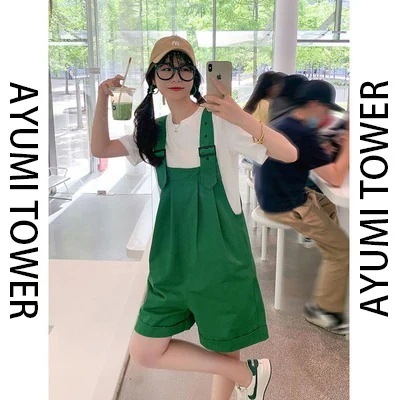 ウエストゴムパンツ ２０２１　ダメ一ジデニムパンツ オールインワン デニムパンツQYF135