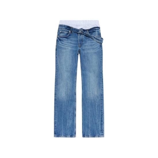 ALEXANDER WANG Women Denim Pants 4DC3264123 400C BLUE