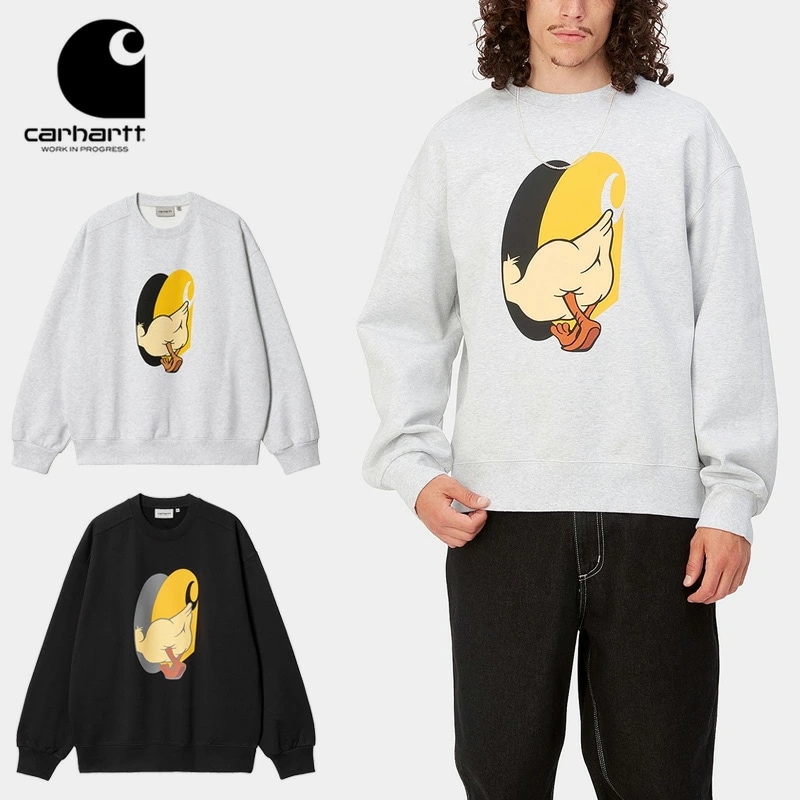 カーハート ダブリューアイピー Carhartt WIP DEADKEBAB KNOCK KNOCK SWEATSHIRT i032454 メンズ クルースウェット 長袖 トレーナー [AA]