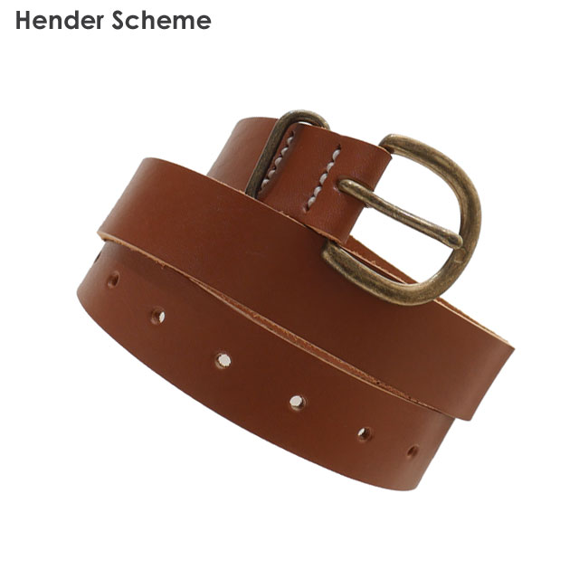 エンダースキーマ Hender Scheme Tanning Belt タンニング レザー ベルト 284-000449-026