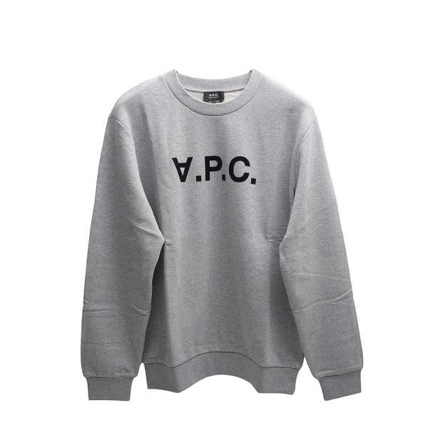 アーペーセー A.P.C. SWEAT STANDARD GRAND VPC トレーナー M27907-COHBN-TPI-L メンズ レディース グレー