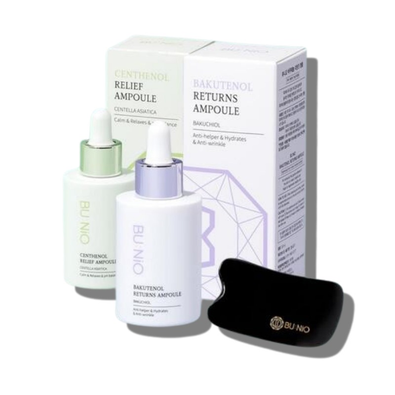 アンプル2種デュオ (センテノール+バクテノール)+ポケットマッサージ括弧鎮静ケア弾力ケア 最後の販売（賞味期限24.10.05)