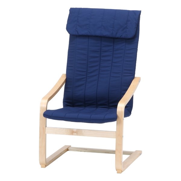 リラックスチェアー スリム ＮＶCLOTH:NAVY FLAME:NA A1041E