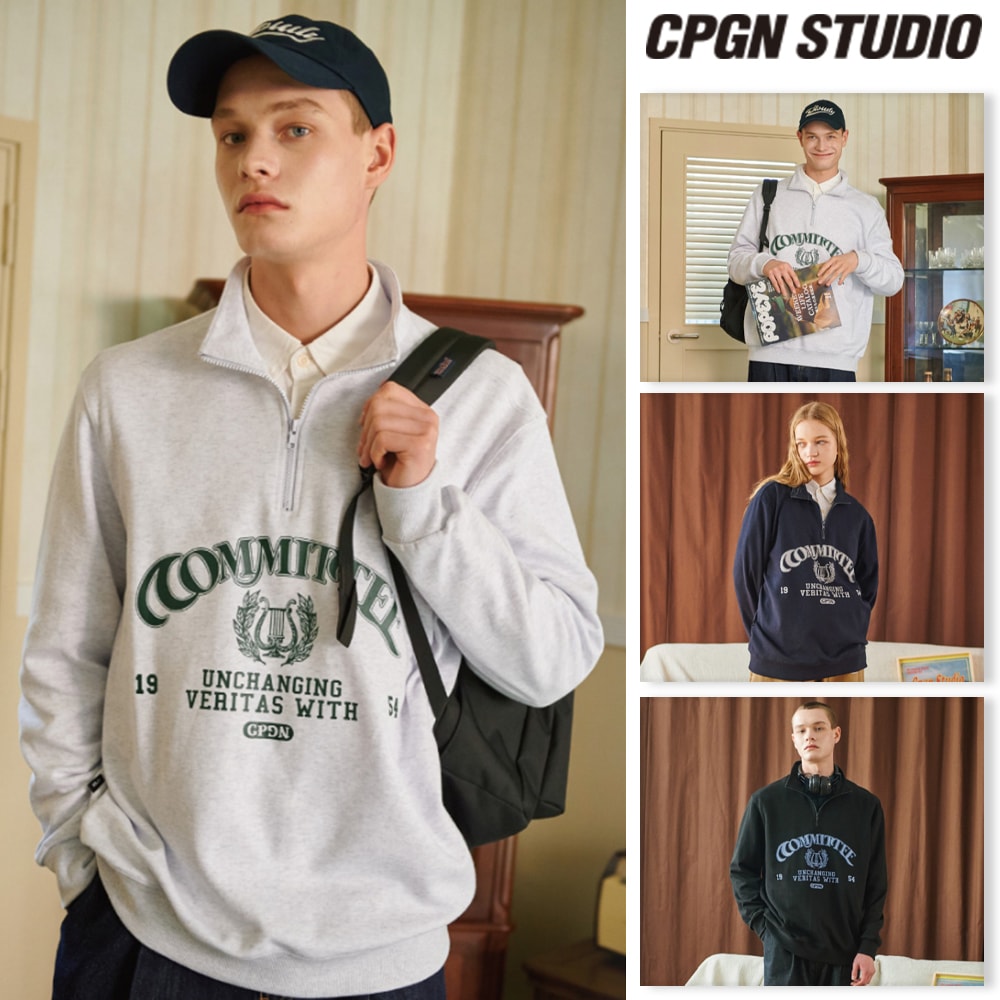 【CPGN STUDIO】 Veritas Half Zip Up