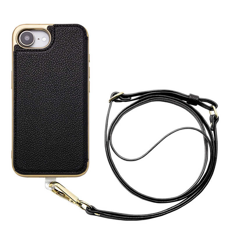 CCCフロンティア　iPhone 16e Cross Body Case Duo for iPhone SE2025 ブラック　UNI-CSIP25S-2CBBK