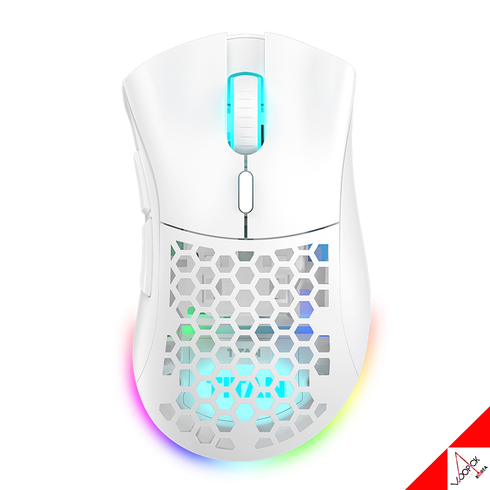 Xenics/タイタン GS エア/ワイヤレス マウス/19000DPI/PAW3370/新型/白色