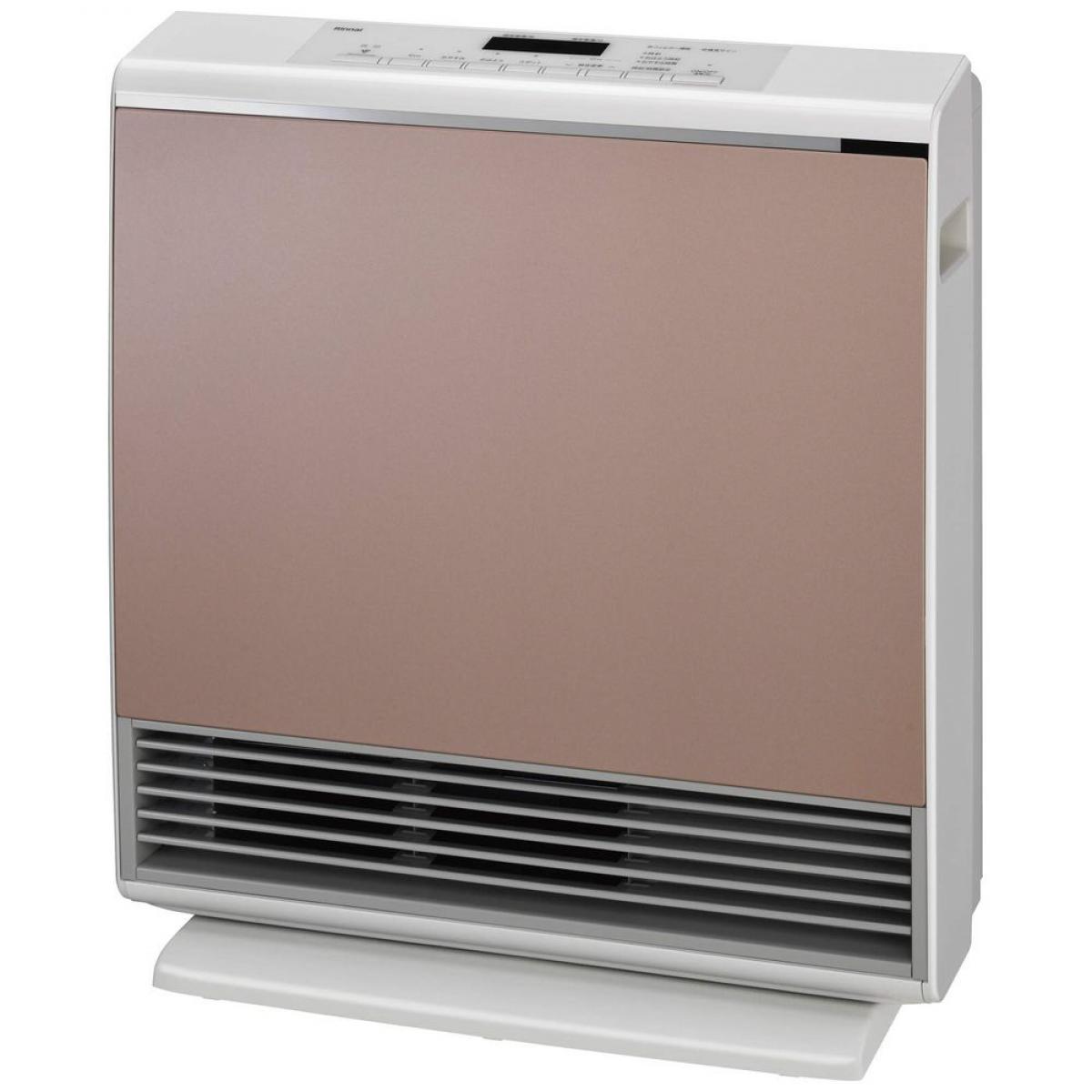リンナイ(Rinnai) ガスファンヒーター A-style(エースタイル) RC-A4401NP-RM ローズメタリック 【LPガス用】　速暖 プラズマクラスターcm　裏