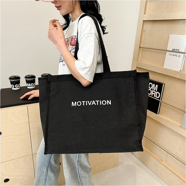 トートバッグ キャンバス 大容量トートバッグ 帆布 ズック シンプル 旅行バッグ 手提げバッグ かたかた掛け トートバッグ