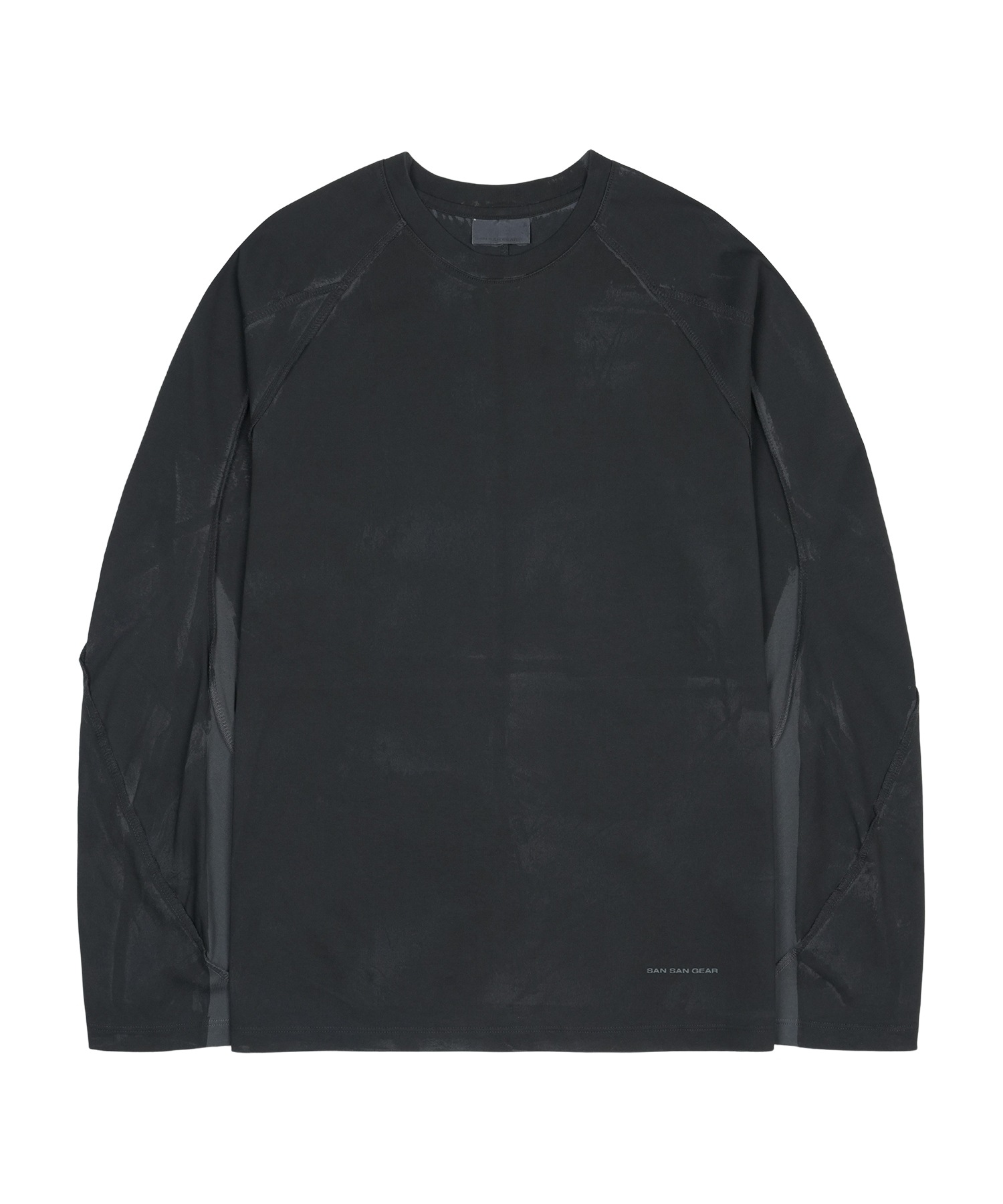 【SANSANGEAR】 26SS CONTRAST LONG SLEEVE : CHARCOAL