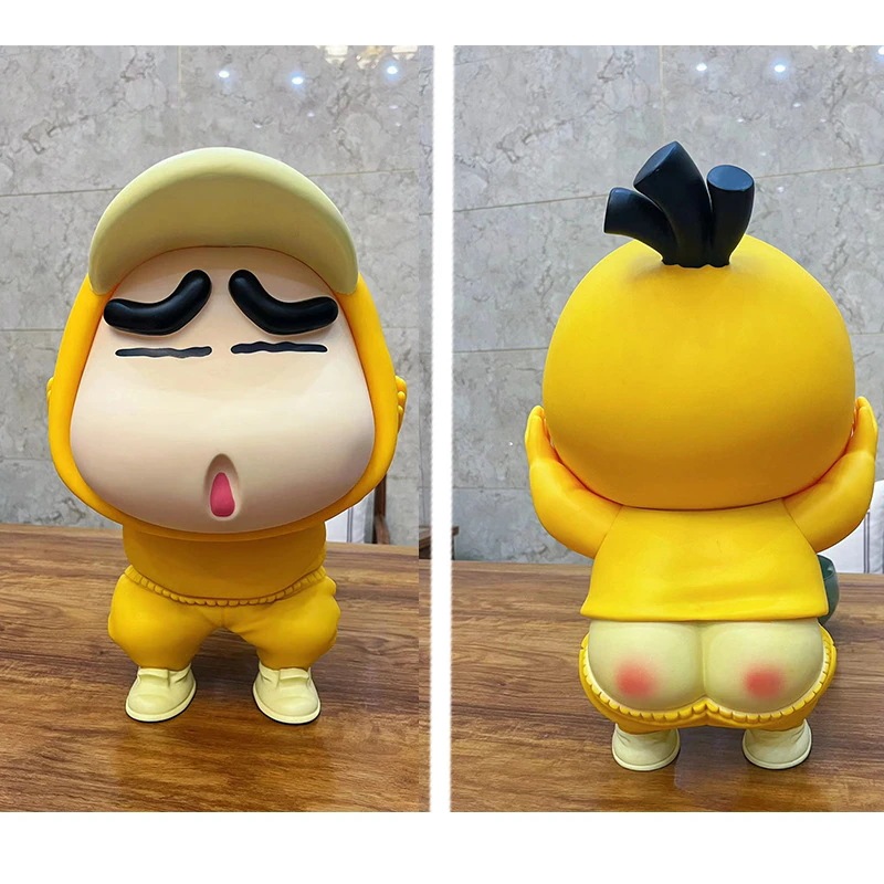 【急速出荷】クレヨンしんちゃんフィギュアアイデアダックしんちゃん周辺の超大型置物オフィスデスクトップアクセサリー