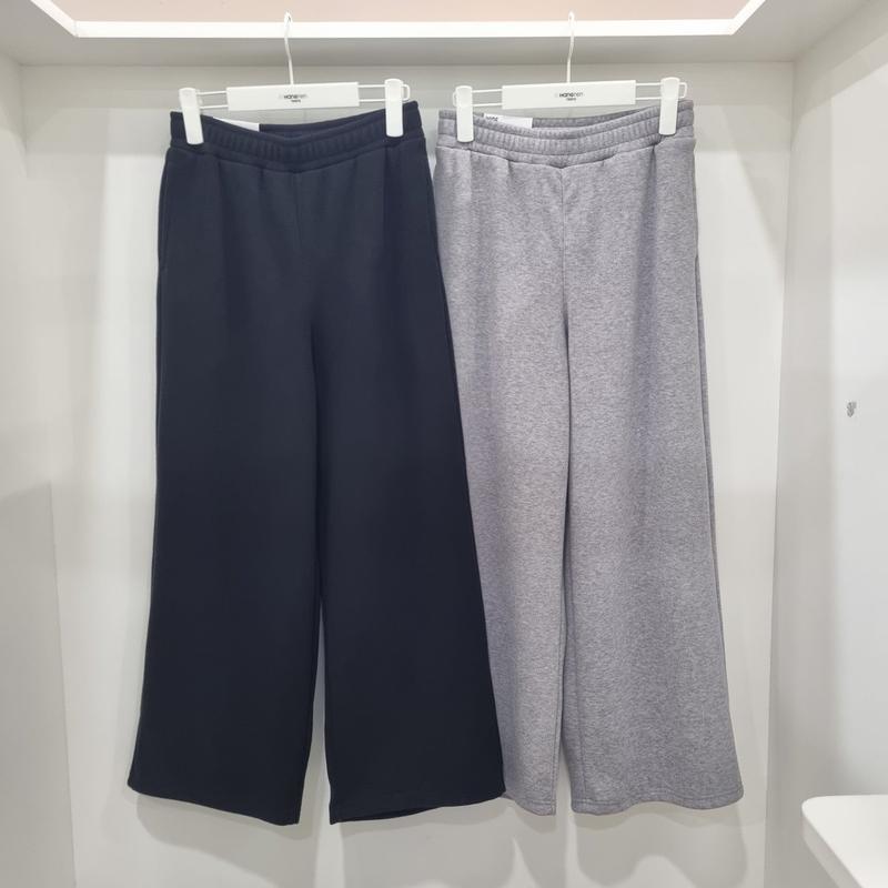 ミンク起毛ウェール地ワイドフィットトレーニングパンツ14540-138-805-05