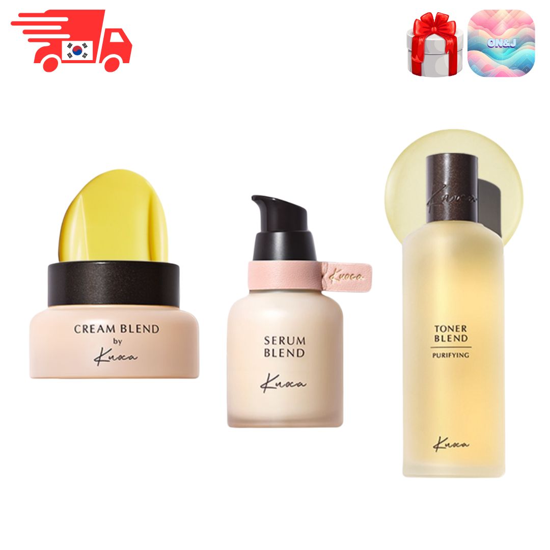 【公式】KUOCA（クオカ）ベスト保湿スキンケアセット_クリーム＋セラム＋トナー／ギフト包装対応可